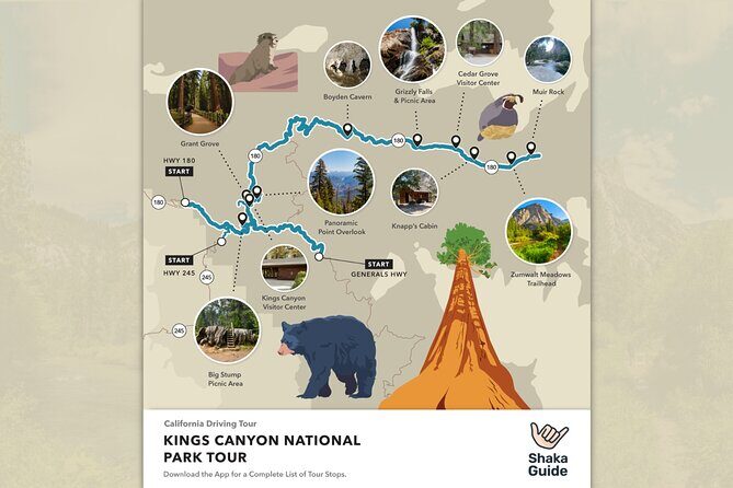 Kings Canyon National Park Self-Guided Audio Tour - How Well Does the Itinerary Work?