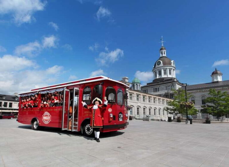 Kingston: Hop-On Hop-Off Trolley Tour - What to Expect at Each Stop