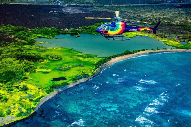 Kona Coast Scenic - 30 Min Helicopter Tour - Doors Off or On - The Sights in Detail