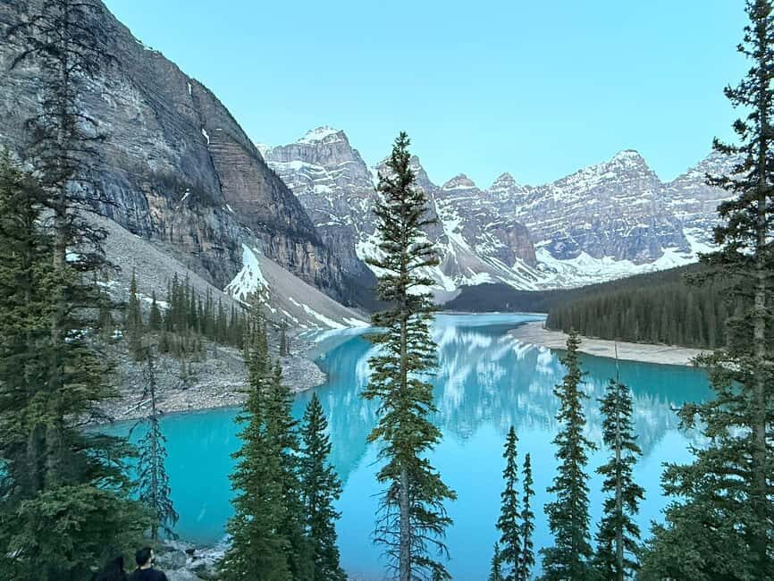 Lake Moraine Lake Louise Johnston Canyon Banff Town Day Tour - Practical Details and What to Expect