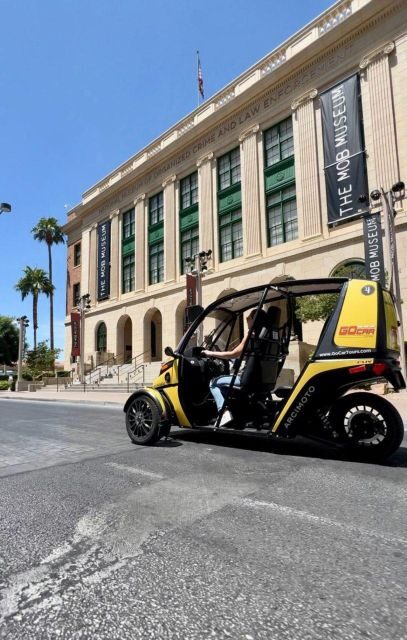 Las Vegas: GoCar Mob History Audio Tour & Mob Museum Ticket - What to Expect from the Tour