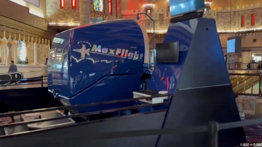 Las Vegas: Max Flight Simulator & 360° Roller Coaster - How Does the Experience Feel?