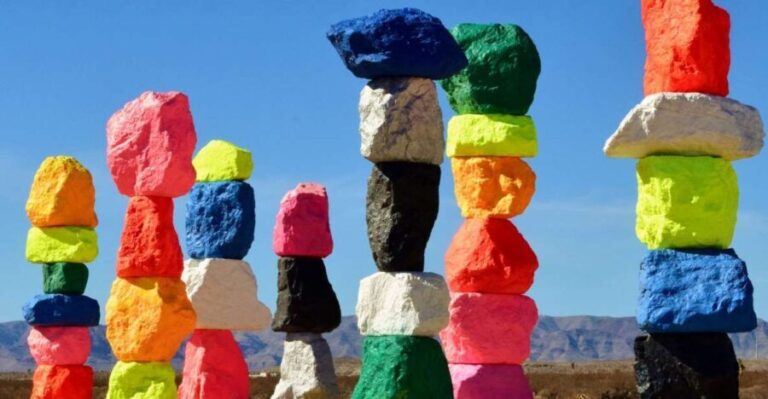 Las Vegas: Mojave Desert, 7 Magic Mountains, Vegas Sign Tour - The Experience in Detail