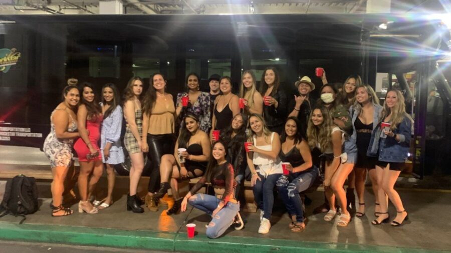 Las Vegas: Private Party Bus Tour Of Vegas Strip w Champagne - In-Depth Look at the Experience