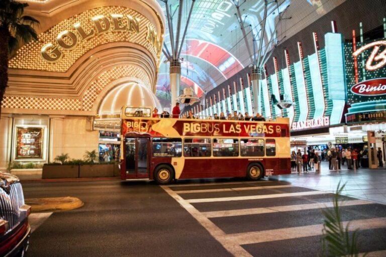 Las Vegas: Sightseeing Night Tour by Open-top Bus - The Itinerary and Sights