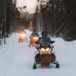 L'Ascension: Snowmobiling Upper Laurentians 2hrs - The Trail and Scenery