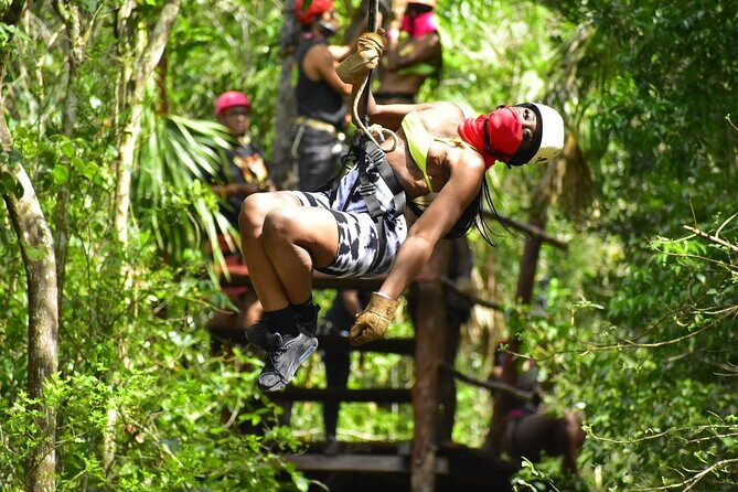 Live this extreme adventure tour. Jungle zip line with ATV and cenote swim. - Practical Details and Considerations