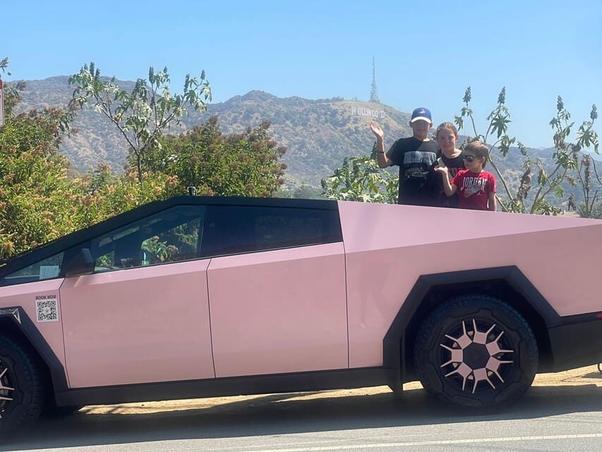 Los Angeles: 30-Minute Hollywood Sign Tesla Cyber Truck Tour - The Price and Value Proposition