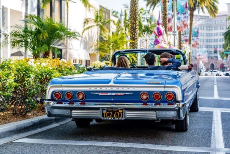 Los Angeles: Culture Tour in a Lowrider Impala - The Value of the Tour