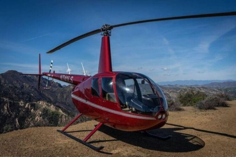 Los Angeles: Malibu Mountain Top Landing Helicopter Tour - The Itinerary Breakdown