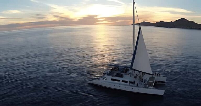 Los Cabos Catamaran: Iconic Sunset Cruise with Drinks & DJ - The itinerary: What’s actually included?