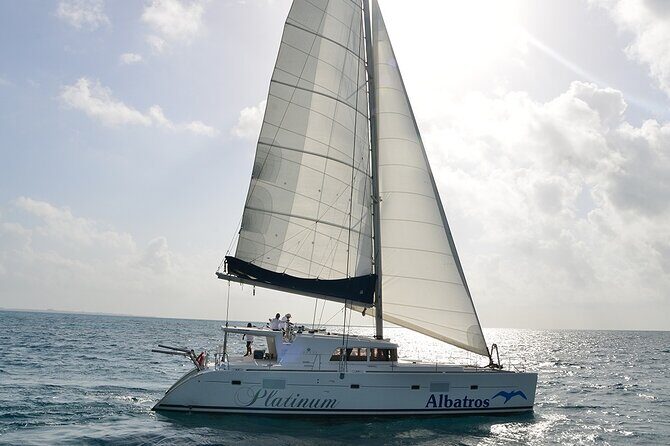 Luxury Catamaran to Isla Mujeres + Private Beach Club with Open Bar - Snorkeling in Vibrant Reefs: Seeing Underwater Life