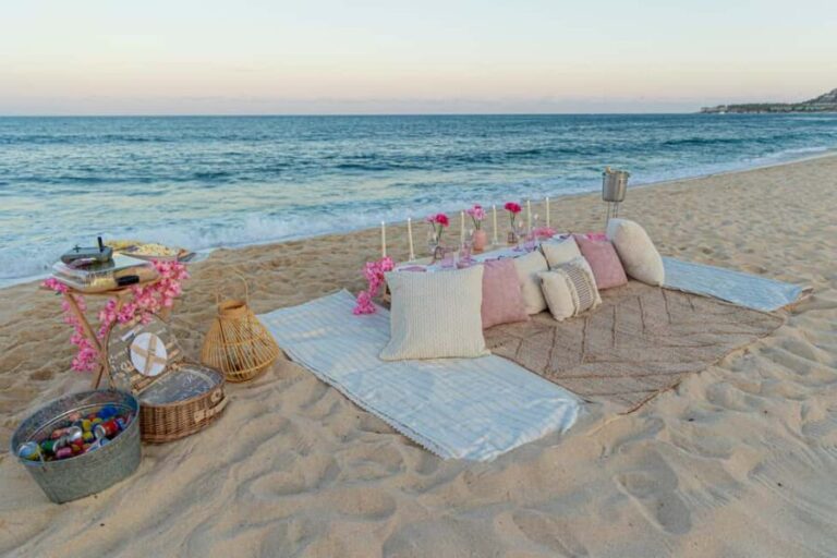 Luxury picnic by the sea in Los Cabos - Breaking Down the Itinerary