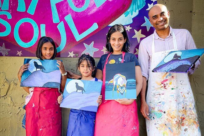 Magic on Canvas Painting Class at Artful Soul Santa Fe - The Practical Details