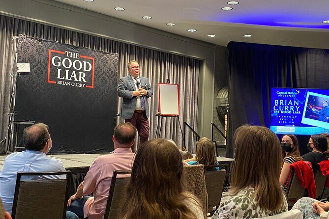 Magician and Mentalist Brian Curry at the Capital Hilton - What to Expect from Brian Curry’s Performance