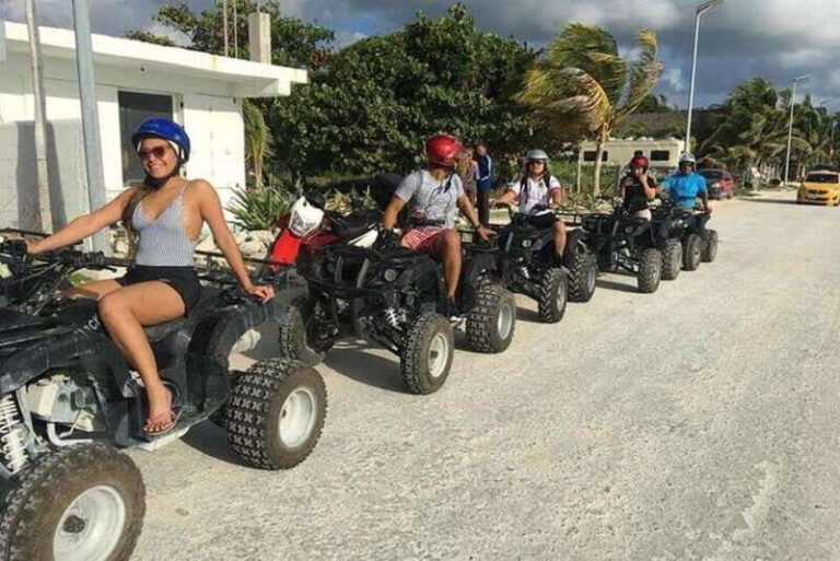 Mahahual: ATV Adventure & Open Bar Beach Day with Lunch - The ATV Experience