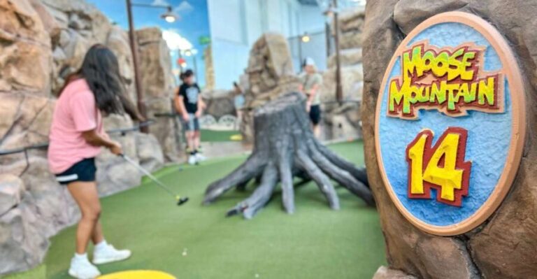 Mall of America: Moose Mountain Adventure Golf Ticket - How Long Does It Take?