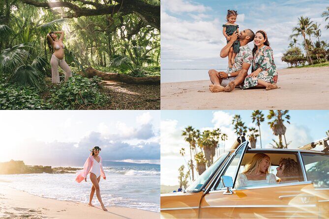 Maui Photographer, Beach Portrait for Family and couple - What Makes This Experience Special