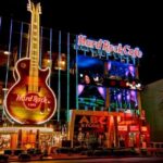 Meal at Hard Rock Las Vegas on the Las Vegas Strip - Authentic Memorabilia and Atmosphere