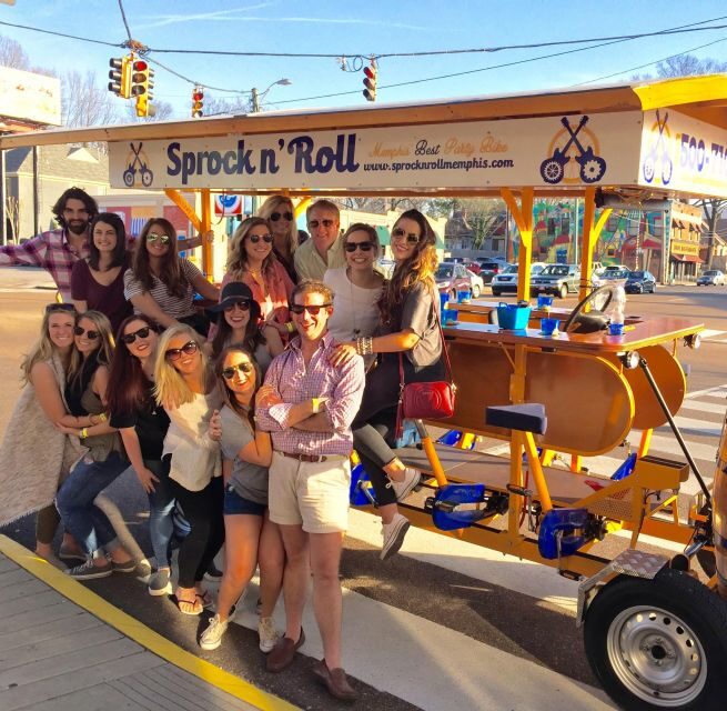 Memphis: Guided Bar Crawl on a Pedal Bike - The Itinerary Breakdown