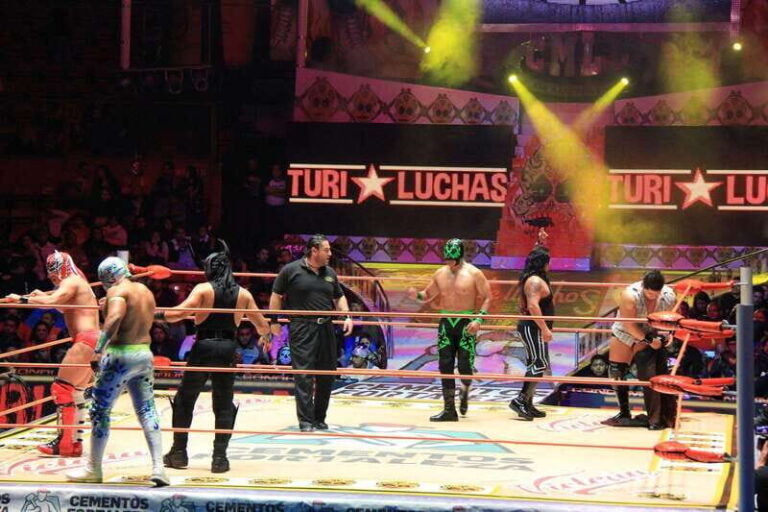 Mexico City: Turiluchas Amazing Wrestling Show - The Experience of Chatting with Wrestlers