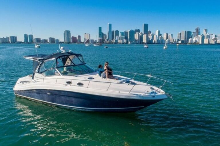 Miami: 37-Foot Sundancer Boat Rental - What Does the Tour Include?