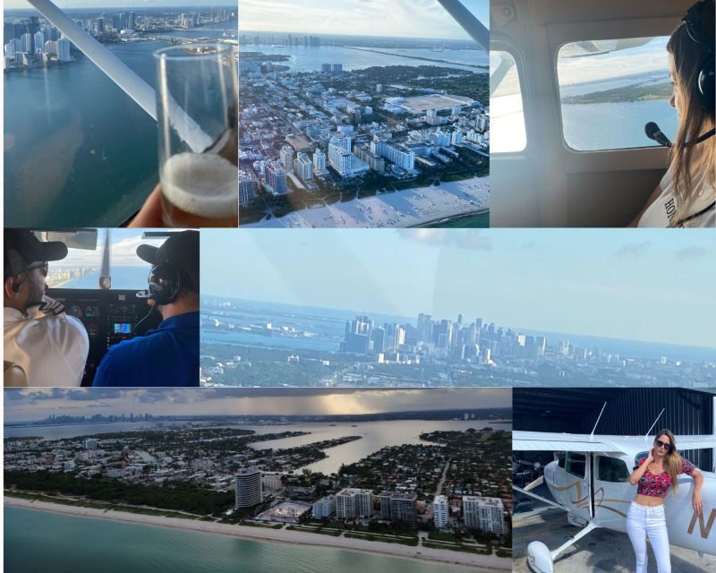 Miami: 60-Minute Airplane Flight Tour - The Pilot and Commentary