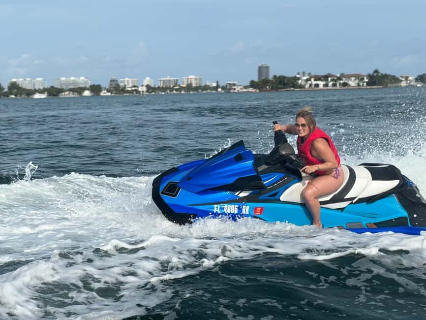 Miami Beach: WaveRunner 1 Hour Rental & 1 Hour Boat Ride - The Real Deal from Travelers