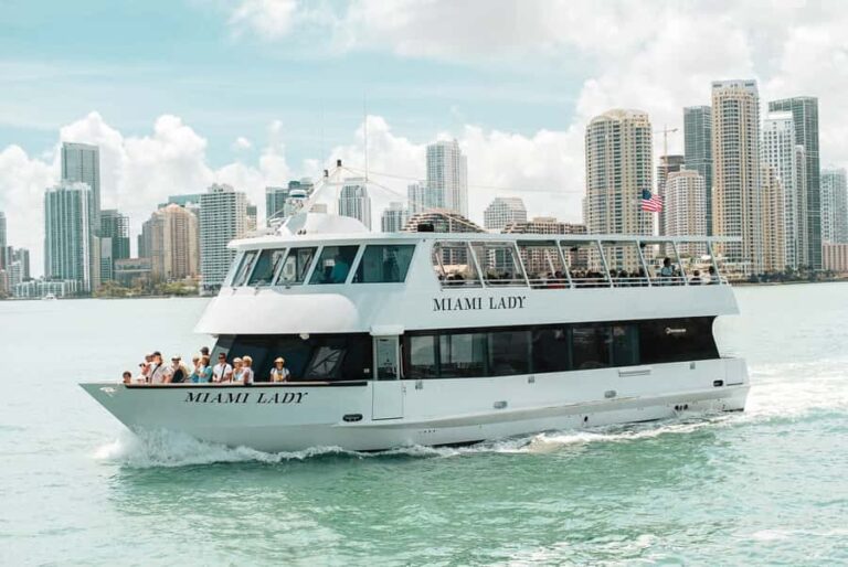 Miami: Hop-on Hop-off Open-top Bus Tour and Optional Cruise - The Boat Cruise: Millionaire’s Row