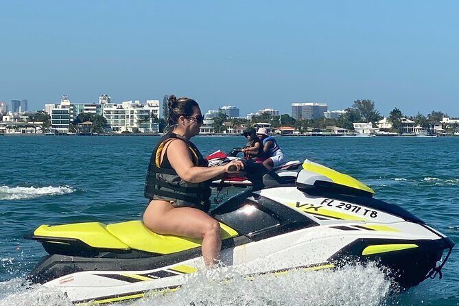 Miami Island Adventure Jet Ski Tour Bring a Partner for Free - What’s the experience like?
