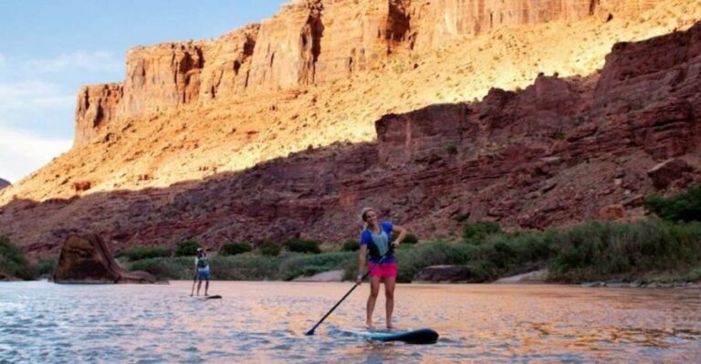 Moab: Stand-Up Paddleboard with small rapids on Colorado - What to Expect on the Tour
