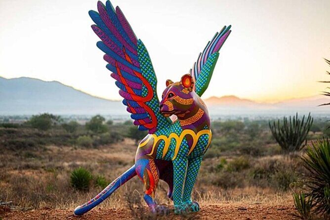 Monte Albán, Black Pottery and Alebrijes Full Day Tour. - Lunch Break: Tasting Oaxaca’s Flavors