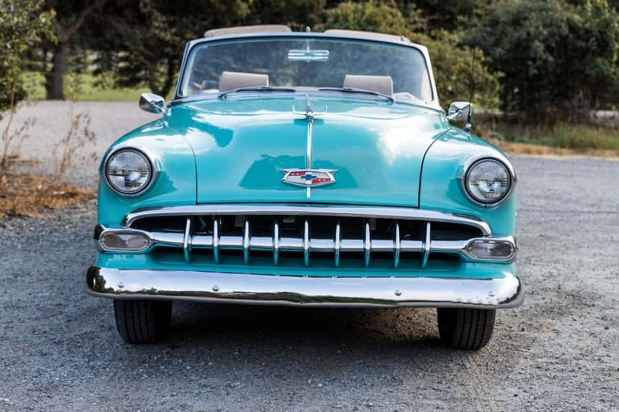 Monterey & Big Sur: 1954 Chevy Bel Air Convertible Rental - The Car and Its Features