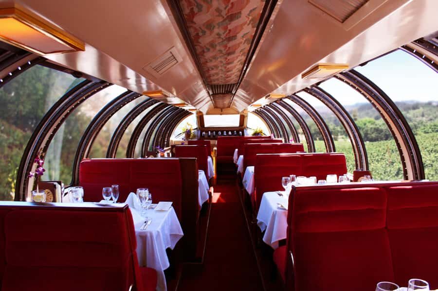 Napa Valley Wine Train: Vista Dome Lunch or Dinner - Key Points