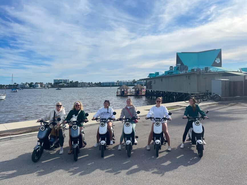 Naples Florida: Downtown Electric Moped Tour - Fun For All - What You Can Expect