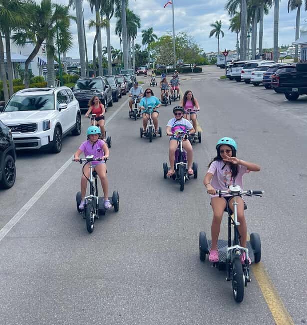 Naples Florida: Downtown Electric Trike Tour - Family Fun - The Itinerary: What You’ll See and Do