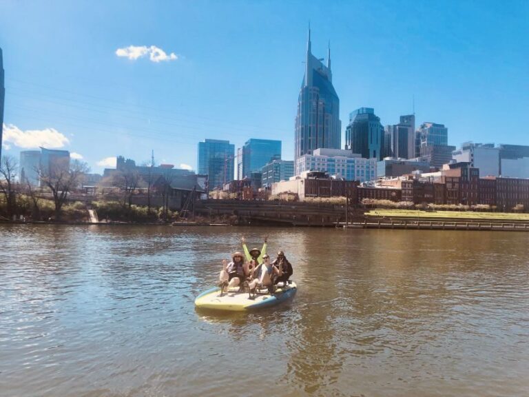 Nashville: Downtown Pedal Boat Rental for 2 to 4 People - The Experience Provider and Reviews