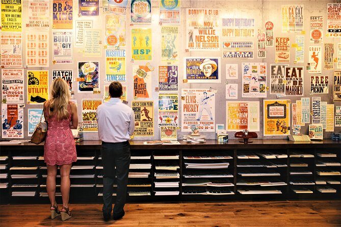 Nashville Hatch Show Guided Letterpress Tour with Souvenir Poster - The Itinerary Breakdown