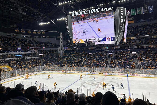 Nashville Predators Ice Hockey Game Ticket at Bridgestone Arena - The Itinerary Breakdown
