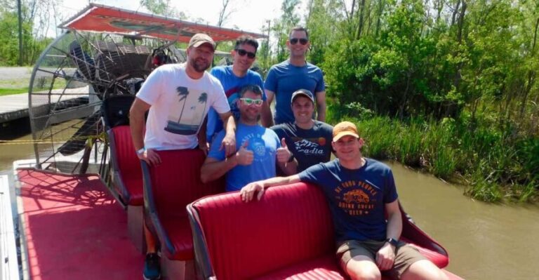 New Orleans: 6 Passenger Premium Airboat Swamp Tour - Wildlife Encounters and Scenery