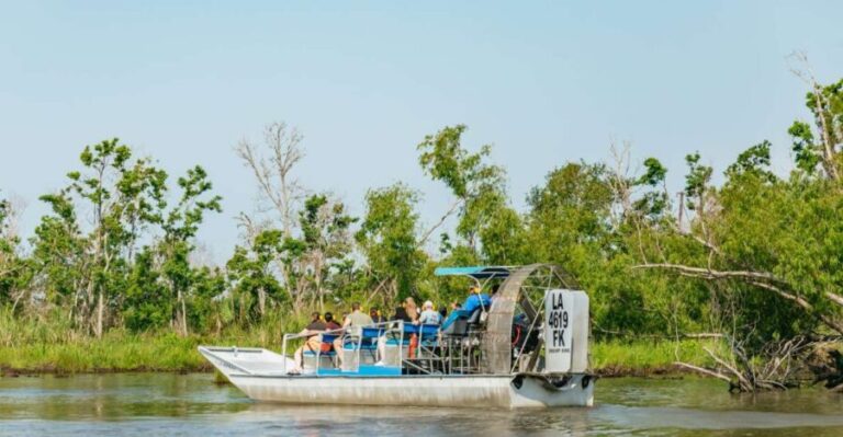 New Orleans: High Speed 9 Passenger Airboat Tour - Key Points