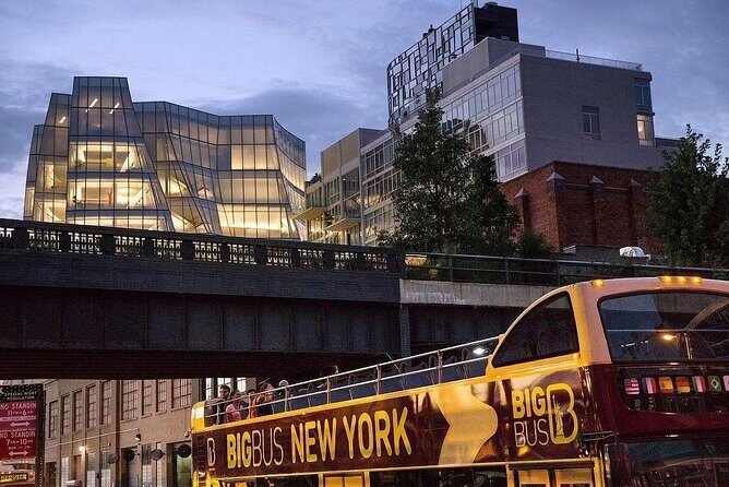 New York City Open Top Night Bus Tour - Key Points