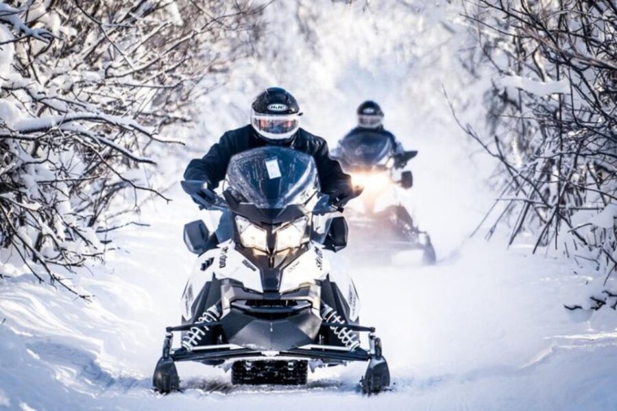 North Pole Alaska: Guided Fairbanks Snowmobile Tour - Trail Experience and Scenic Highlights