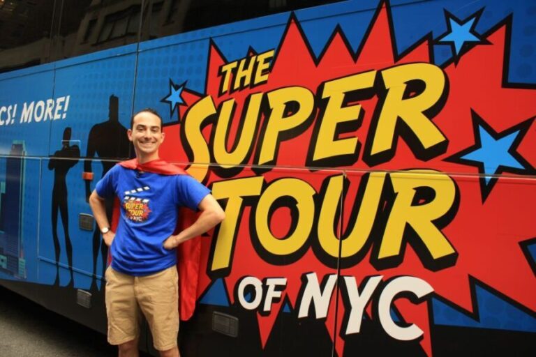 NYC: Bus Tour to Superhero Film Locations - The Guide & Experience Quality