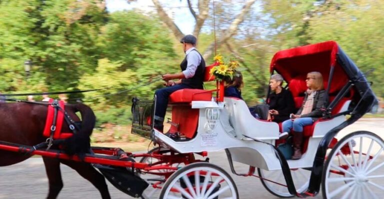 NYC: Guided Standard Central Park Carriage Ride (4 Adults) - Landmark Highlights and Their Charm