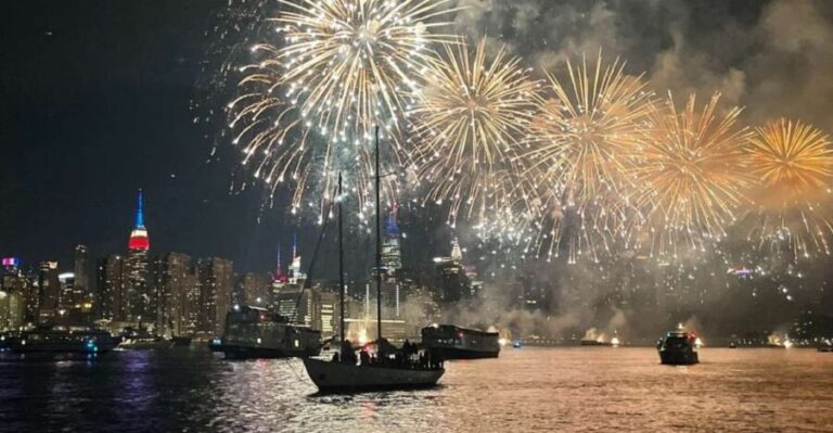 NYC: July 4th Fireworks Cruise with Gourmet Hors Doeuvres - The Value for the Price