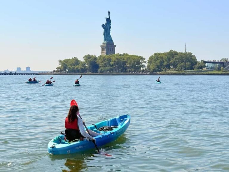 NYC: Sunset Kayak Tour Next to the Statue of Liberty - The Itinerary and What You Can Expect