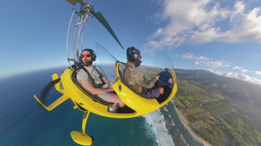 Oahu: Gyroplane Flight over North Shore of Oahu Hawaii - Who Will Love This Tour?