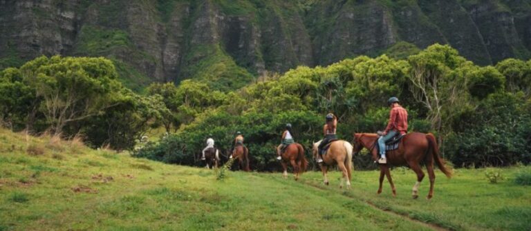 Oahu: Kualoa Hills and Valleys Horseback Riding Tour - The Ride Itself: Details and Impressions