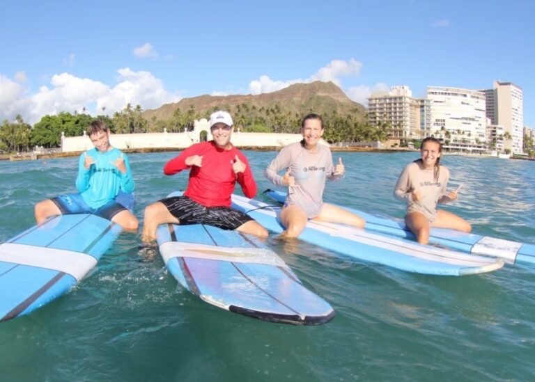 Oahu: Waikiki 2-Hour Beginner Group Surf Lesson - Equipment and What to Bring